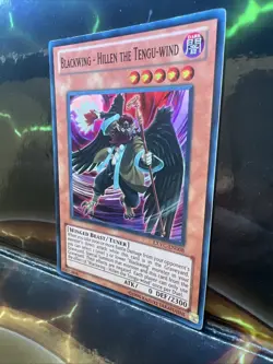 Blackwing - Hillen the Tengu-wind EXVC-EN008 Super Rare Unlimited VLP (slot#219) - Image 3