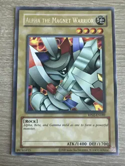 Alpha the Magnet Warrior RP02-EN089 Retro Pack 2 Unlimited LP - Image 1