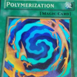 Polymerization LOB-059 Played MP Super Holo Rare Yugioh Card Magic 2002 - Image 3