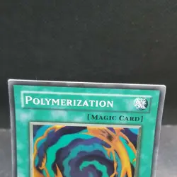 Polymerization LOB-059 Played MP Super Holo Rare Yugioh Card Magic 2002 - Image 4