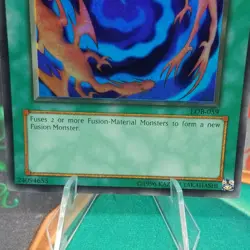 Polymerization LOB-059 Played MP Super Holo Rare Yugioh Card Magic 2002 - Image 5