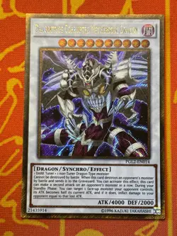YUGIOH DRAGOCYTOS CORRUPTED NETHERSOUL DRAGON GOLD RARE NM PGL2-EN014 - Image 1