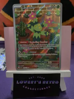 Maractus 160/159 Pokemon Card Sv09: Journey Together Set Holo - Image 1
