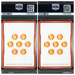 Dragon Ball Super Card Game Energy Marker Set E18 E21 Alternate Art GEM MT10 - Image 2