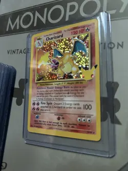 Charizard Celebrations Classic 4/102 Holo Base Set Pokemon Card 2021 - Image 2