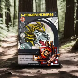 Bakugan:Battle Brawlers | G-Power Increase🔵 Blue Ability Card | 26/48c - Image 1