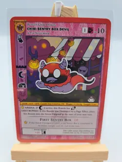 Metazoo Trading Card Single Chibi Sentry Box Devil #77 - Image 1