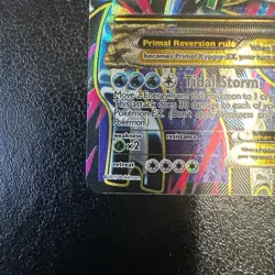 Pokemon TCG Primal Kyogre EX Full Art Holo Card 149/160 Primal Clash nm - Image 2