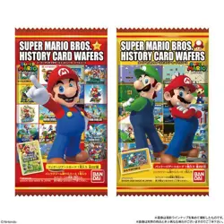 Super Mario Bros. History Card Wafers No 6 USA NES BANDAI Genuine Japan wafer - Image 4