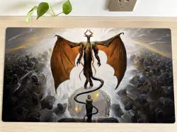 MTG Nicol Bolas Dragon Table Playmat TCG CCG Pad Trading Card Game Mat Mousepad - Image 1