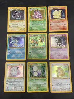 Pokemon Vintage Holo Card Lot Base Set, Jungle, Neo Genesis, WOTC Era MP/HP - Image 1
