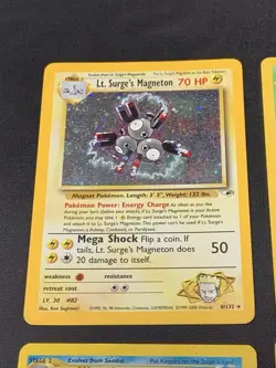 Pokemon Vintage Holo Card Lot Base Set, Jungle, Neo Genesis, WOTC Era MP/HP - Image 2