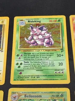 Pokemon Vintage Holo Card Lot Base Set, Jungle, Neo Genesis, WOTC Era MP/HP - Image 3