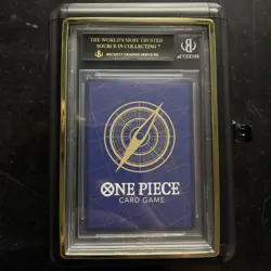 2023 OP05 OP01016 Nami Black Label Rare One Piece CCG Card BGS 10 Pristine - Image 2