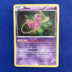 Mew Holo Rare XY - Fates Collide 29/124 Pokemon Card - NM - Image 1