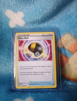 2022 Trainer Item Ultra Ball Pokemon Training Card Game - Image 1