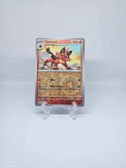 033/162 TORRACAT | COMMON REVERSE HOLO | TEMPORAL FORCES POKEMON CARD - Image 1