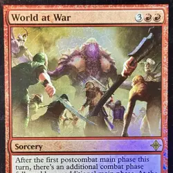 World at War - FOIL - MTG - Rise of the Eldrazi - 172/248 - RARE ~ LP - Image 1