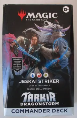 TARKIR DRAGONSTORM - COMMANDER DECK - JESKAI STRIKER - MTG MAGIC THE GATHERING - Image 1