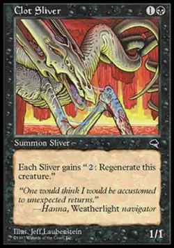 Clot Sliver - Medium Play MTG Tempest - Image 1
