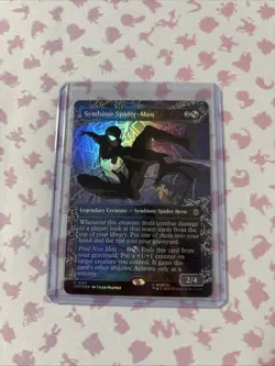 MTG Magic The Gathering Spider-Man Symbiote Spider-Man 0217 Rare Foil Borderless - Image 3