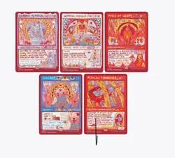 MTG Secret Lair - Burning Revelations Rainbow Foil Edition Roadshow edition New - Image 2