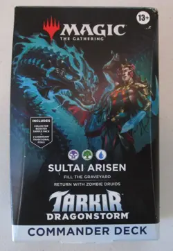 TARKIR DRAGONSTORM - COMMANDER DECK - SULTAI ARISEN - MTG MAGIC THE GATHERING - Image 1