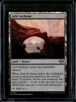 Arid Archway - 252 - Foil - OTJ - NM - MTG Magic The Gathering - Image 1