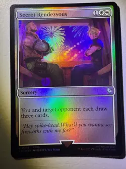 Secret Rendezvous (0219) -Foil Near Mint MTG Universes Beyond: FINAL FANTASY - Image 1