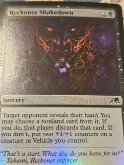 Reckoner Shakedown FOIL (119) Kamigawa: Neon Dynasty NEO MTG Magic - Image 2