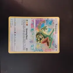 Pokemon Sword & Shield Vivid Voltage Rayquaza 138/185 Amazing Rare NM - Image 1