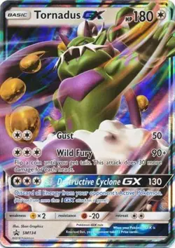Tornadus GX - SM134 - Promo - SM Black Star Promo NM, English Pokemon Promos - Image 1