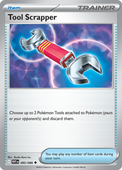 Tool Scrapper - 085/086 - Uncommon - Reverse Holo NM, English Pokemon White Flar - Image 1