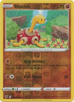 Shuckle - 085/185 - Uncommon - Reverse Holo NM, English Pokemon Vivid Voltage - Image 1