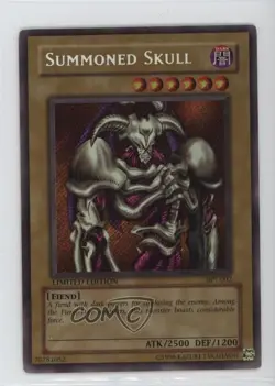 Summoned Skull YuGiOh Collectors Tin Promo #BPT-002 2002 - Image 1