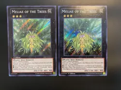 Yugioh Meliae of the Trees SHSP-EN055 Secret Rare 1st Ed NM + MP14 EN165 - Image 1