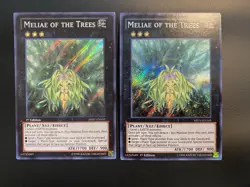 Yugioh Meliae of the Trees SHSP-EN055 Secret Rare 1st Ed NM + MP14 EN165 - Image 2