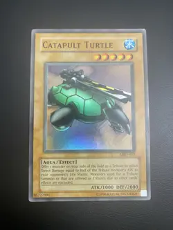Yugioh Catapult Turtle MRD-075 Unlimited FADED VLP Super Rare - Image 2