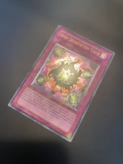 2005 Yugioh Deck Devastation Virus FET-EN058 Ultimate Rare 1st Edition NM/VLP - Image 3