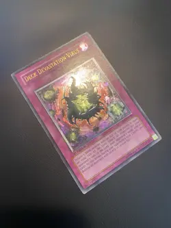 2005 Yugioh Deck Devastation Virus FET-EN058 Ultimate Rare 1st Edition NM/VLP - Image 4