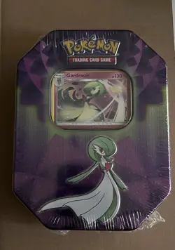 Pokemon Gardevoir Collector Tin Holographic Fairy Card 2019 SEALED UNOPENED - Image 1