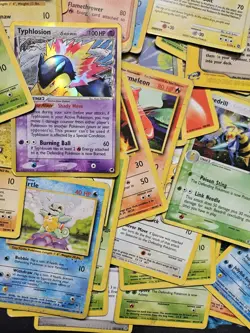 110x Pokemon Card WOTC Bundle | HEAVILY PLAYED / DAMAGED | Vintage Sets 1999 - Image 3