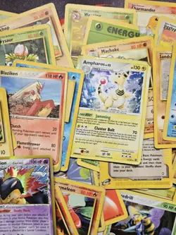 110x Pokemon Card WOTC Bundle | HEAVILY PLAYED / DAMAGED | Vintage Sets 1999 - Image 4