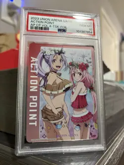 2023 UNION ARENA JAPANESE ACTION POINT CARD VOL.4 #AP02 ACTION POINT PSA 10 - Image 2