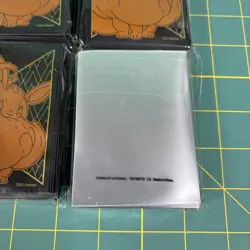 9 Pokemon Shining Fates ETB Card Sleeves Elite Trainer Box 65 Ct Lot Eevee - Image 3