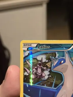 Pokemon TCG Latios XY79 Black Star Promo Full Art Holo Card EX LP/NM - Image 2