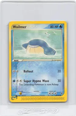 WAILMER 83/100 - NON-HOLO - COMMON - EX Sandstorm - E-Reader Pokemon Card - LP - Image 1