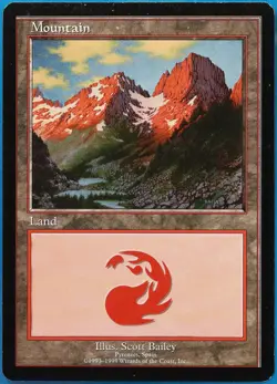 Mountain (EURO b Spain Promo) PLD MTG MAGIC CARD (490322) ABUGames - Image 1