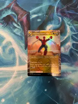 FOIL Peter Parker/Spiderman M0208 ... and Bulk Spiderman MTG Cards - Image 1