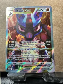 Pokemon TCG: Sword & Shield LUCARIO VSTAR SWSH291 Promo Card *IN STOCK* - Image 1